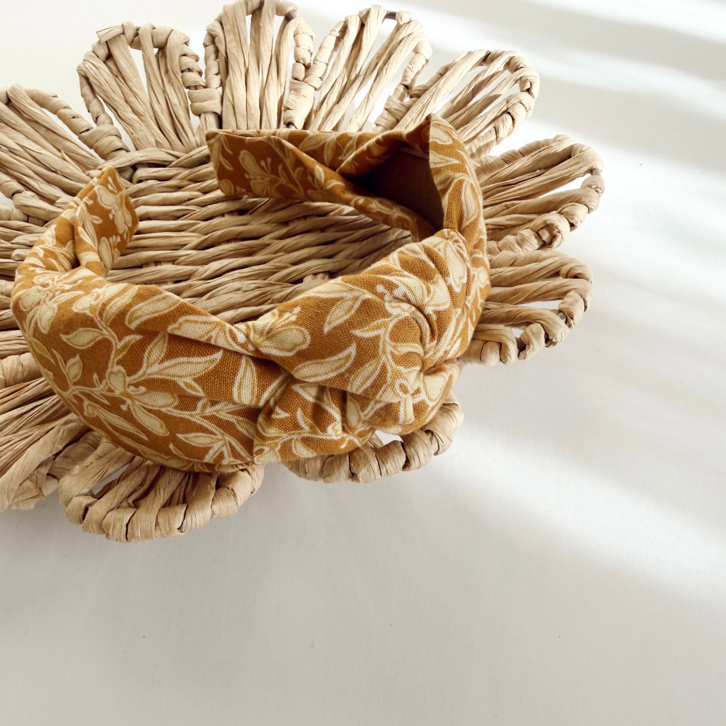 Knotted Headband / Golden Hour