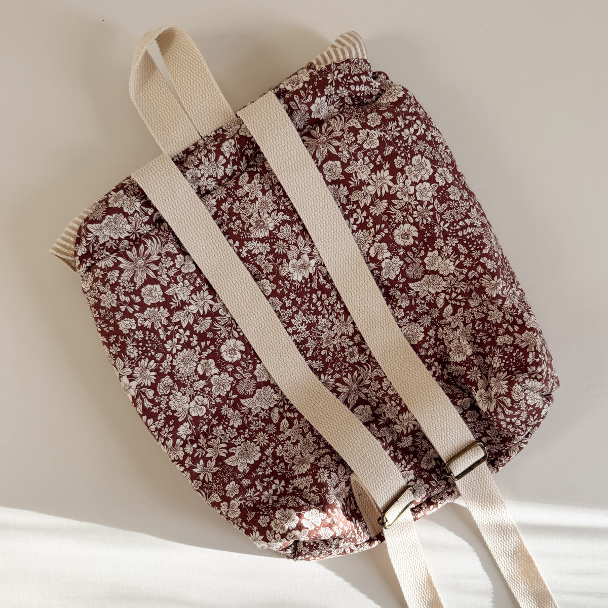 Ruffle Backpack, floral