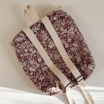 Ruffle Backpack, floral