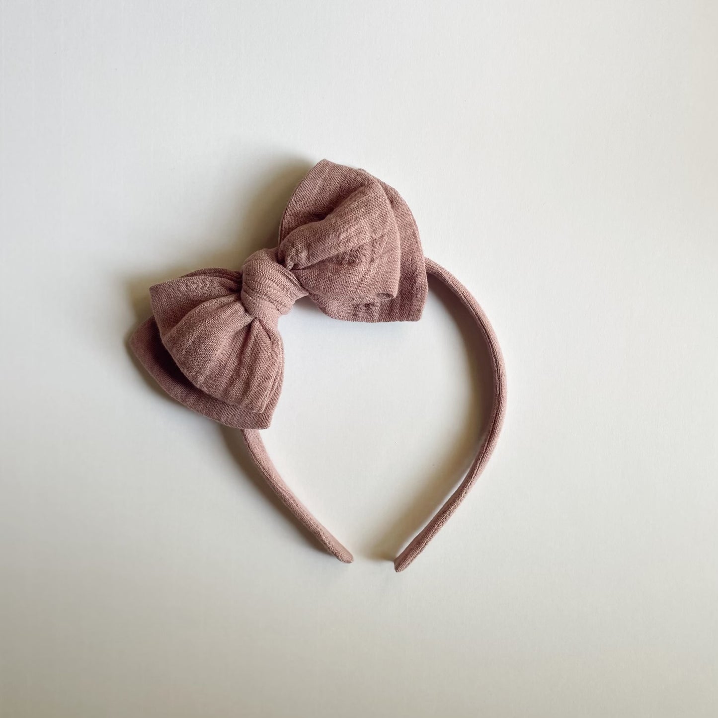 Bow Headband / Soft Lilac