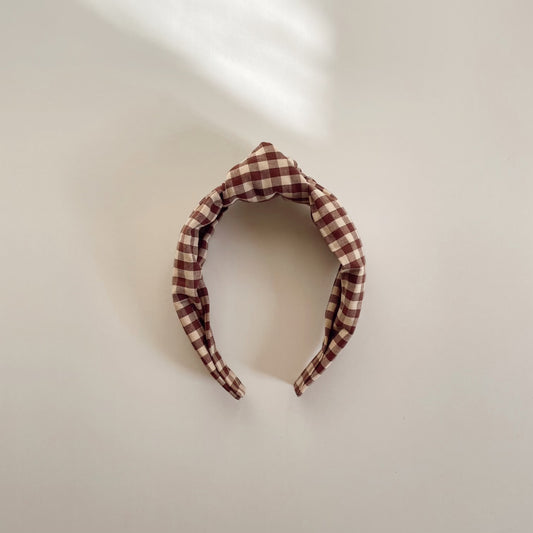 Knotted Headband / Chestnut